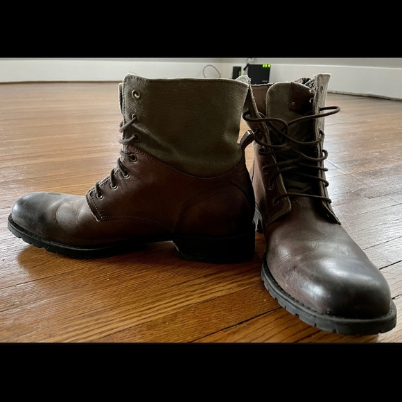 Men’s boots Mark NY Leather Size 11 - Picture 3 of 7